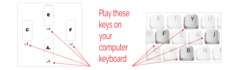 keys for pitch palette pitches
